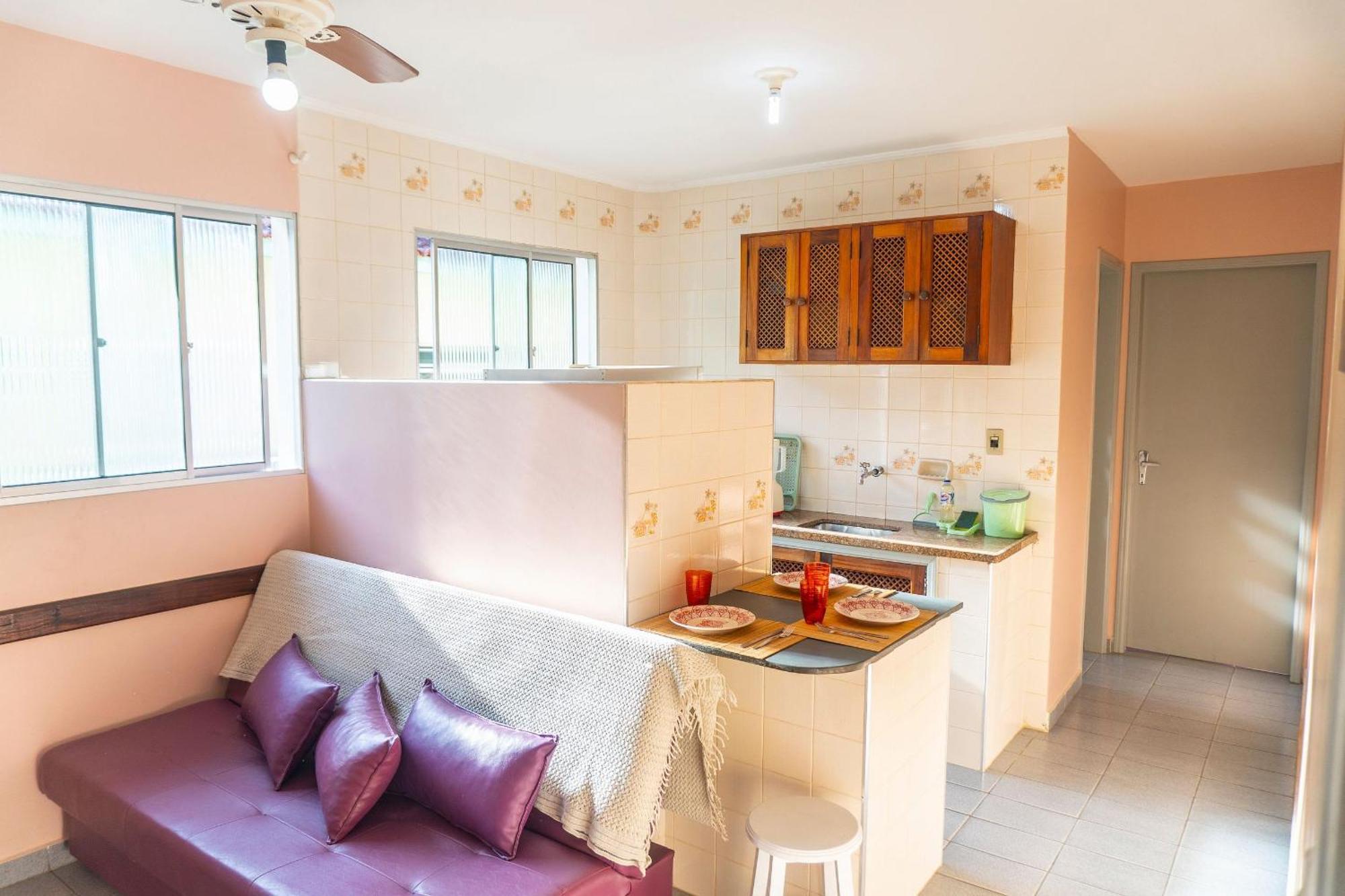 Apartamentos Incriveis Primeira Quadra Mar Wifi Ubatuba Exteriör bild