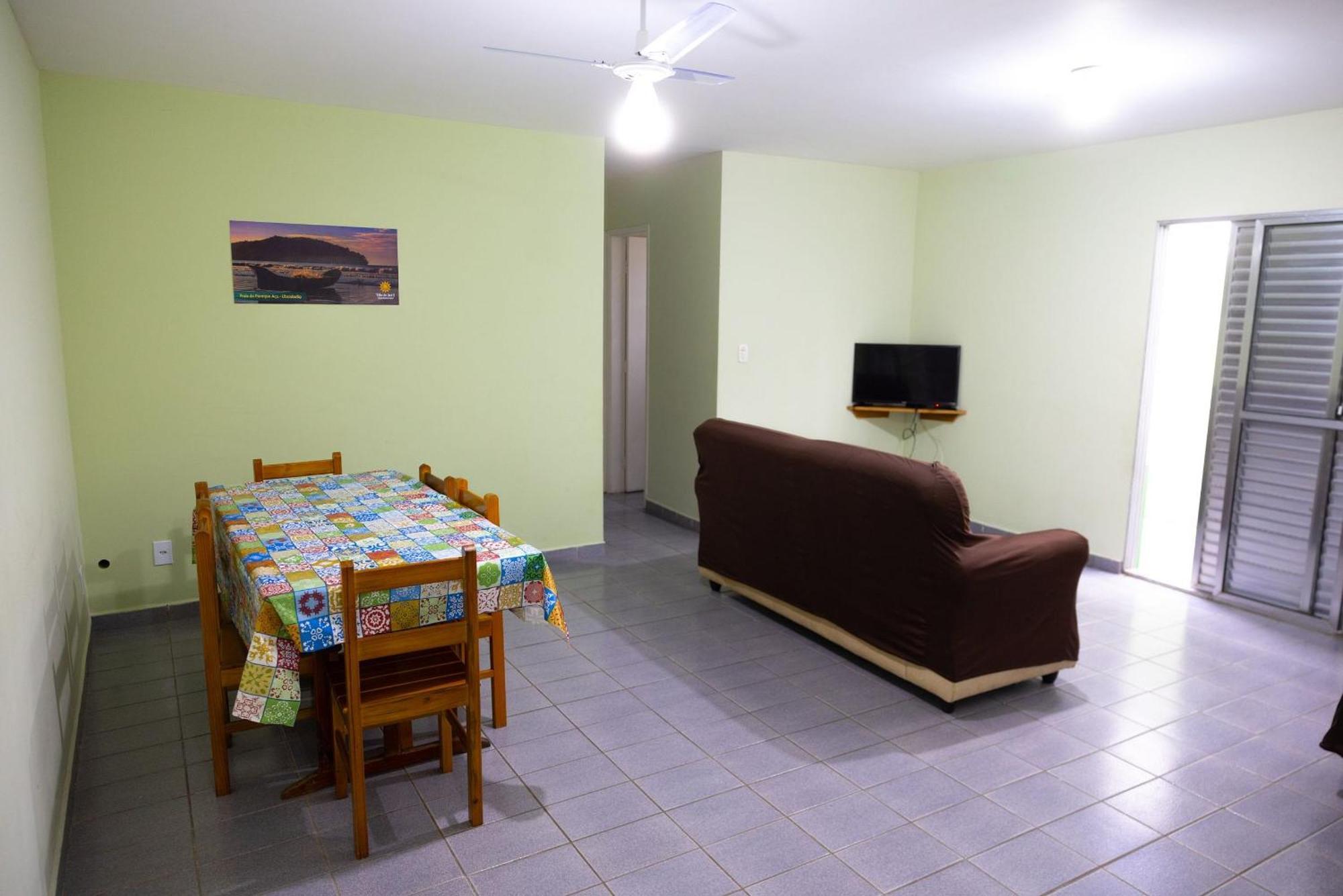 Apartamentos Incriveis Primeira Quadra Mar Wifi Ubatuba Exteriör bild