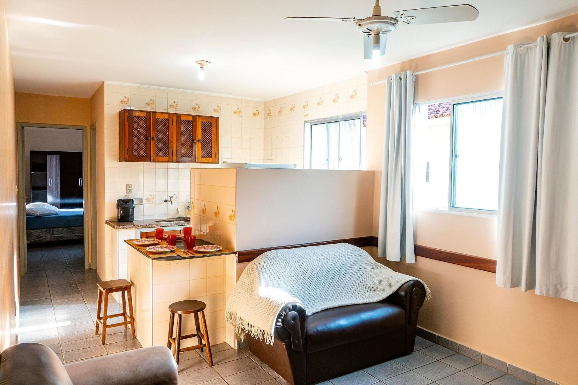 Apartamentos Incriveis Primeira Quadra Mar Wifi Ubatuba Exteriör bild